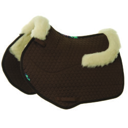 NuuMed HiWither Half Wool Saddle Pad With Collars SP20 CC